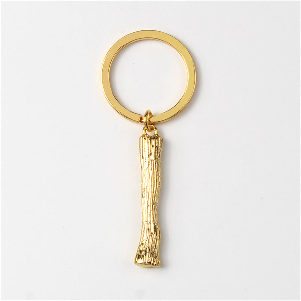 Wholesale Creative 26 English Letters Zinc Alloy Keychain